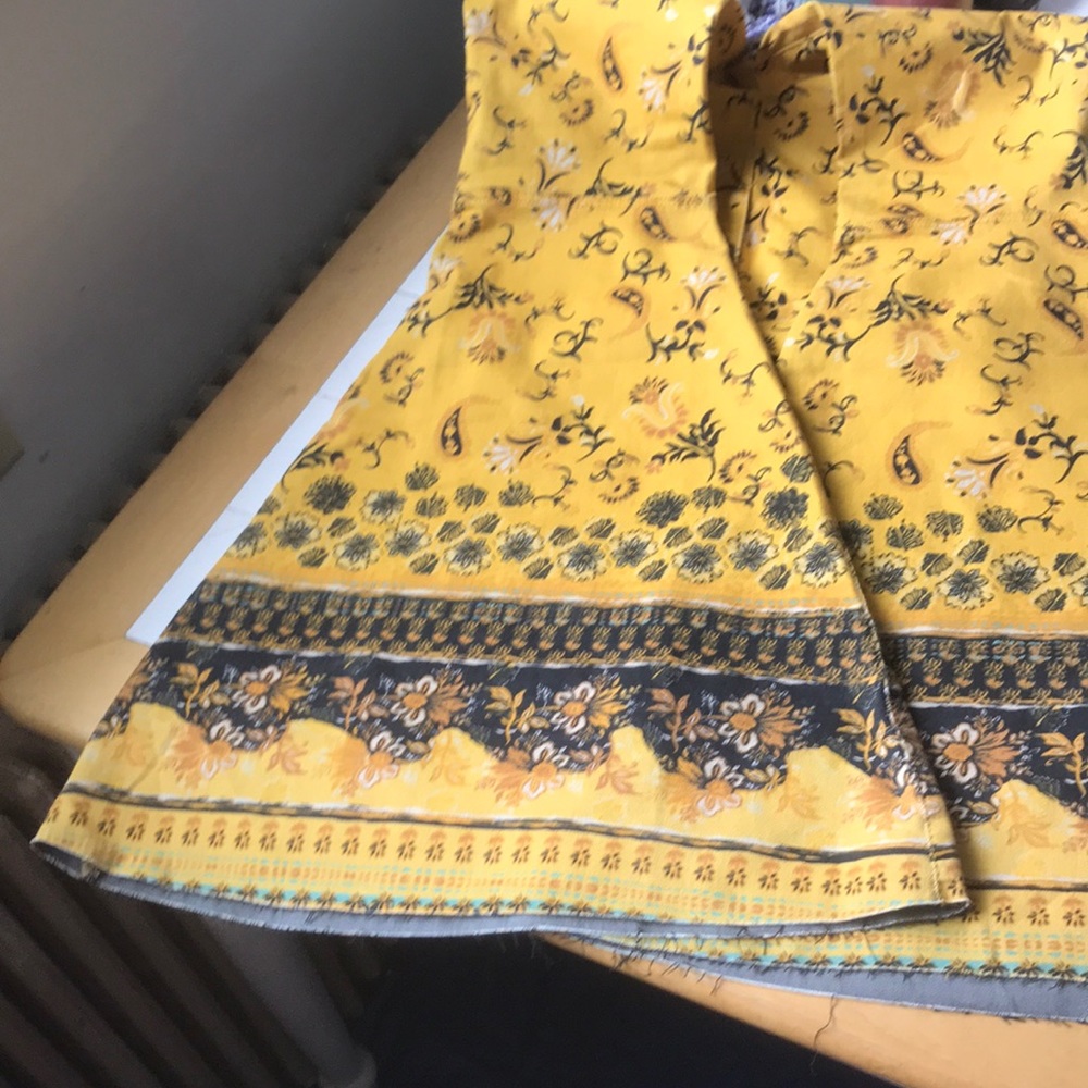 Free People Just Float in Flare Jeans Yellow 26 25 - Picture 13 of 16